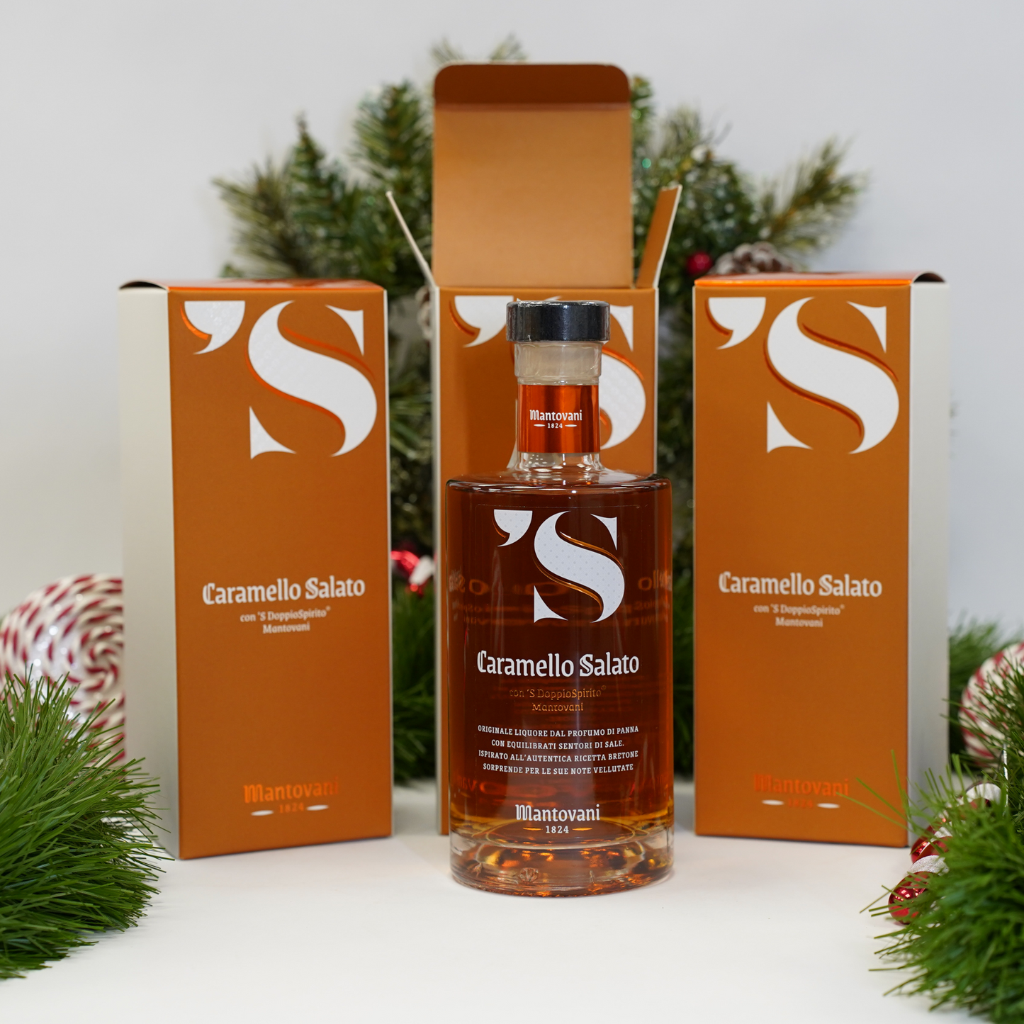SALTED CARAMEL Liqueur with 'S DoppioSpirito®