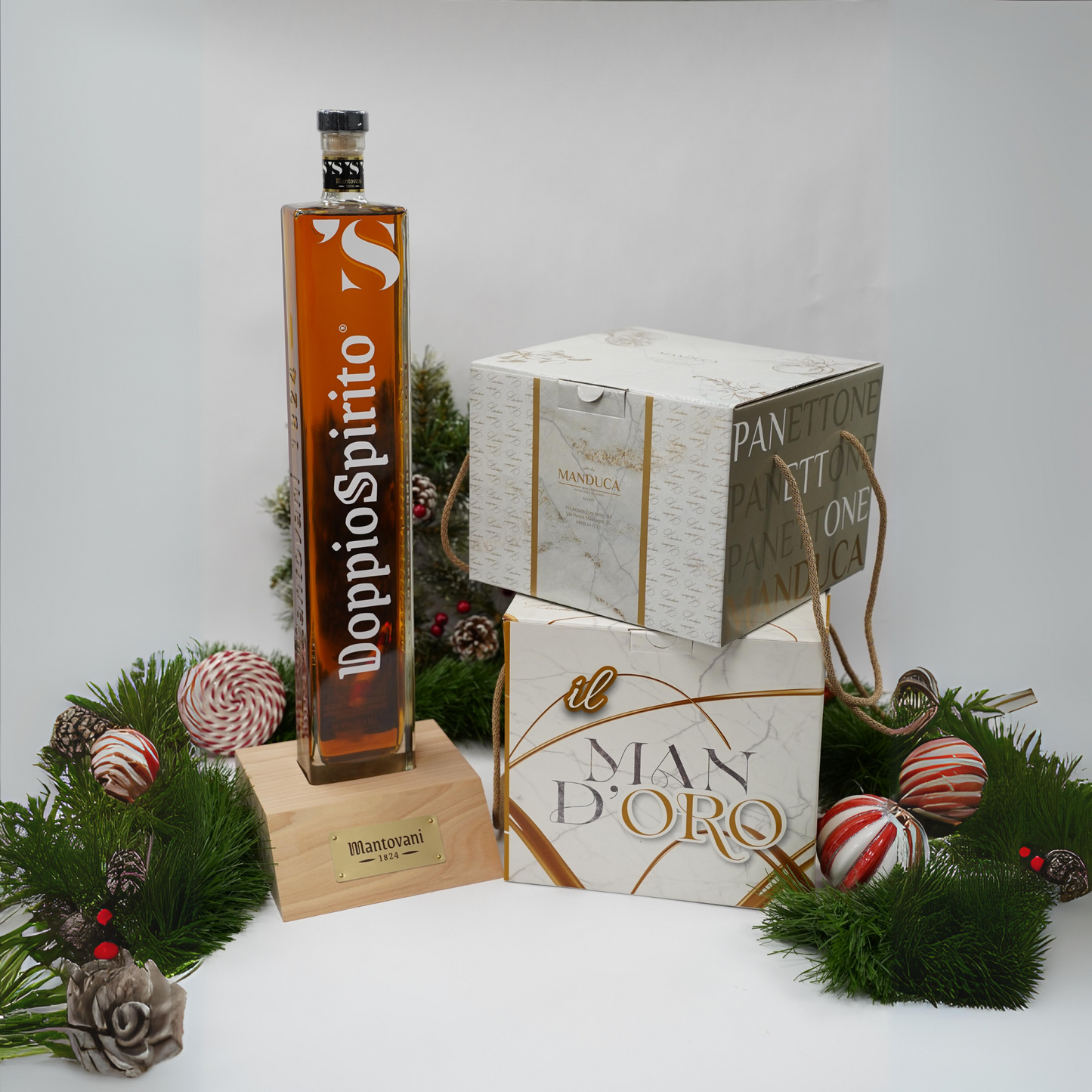 Tower 'S DoppioSpirito Mantovani 1824 Grappa e Rum