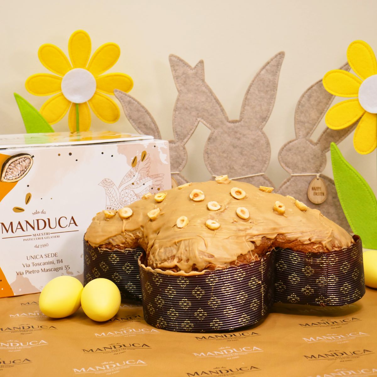 COLOMBA NOCCIOLA MANDARINO E CIOCCOLATO AL LATTE