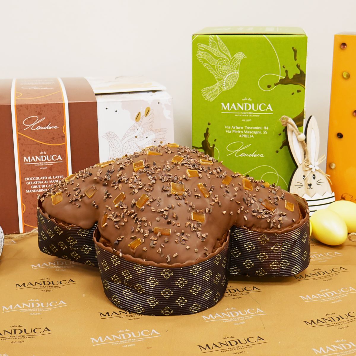 COLOMBA MANGO E CIOCCOLATO