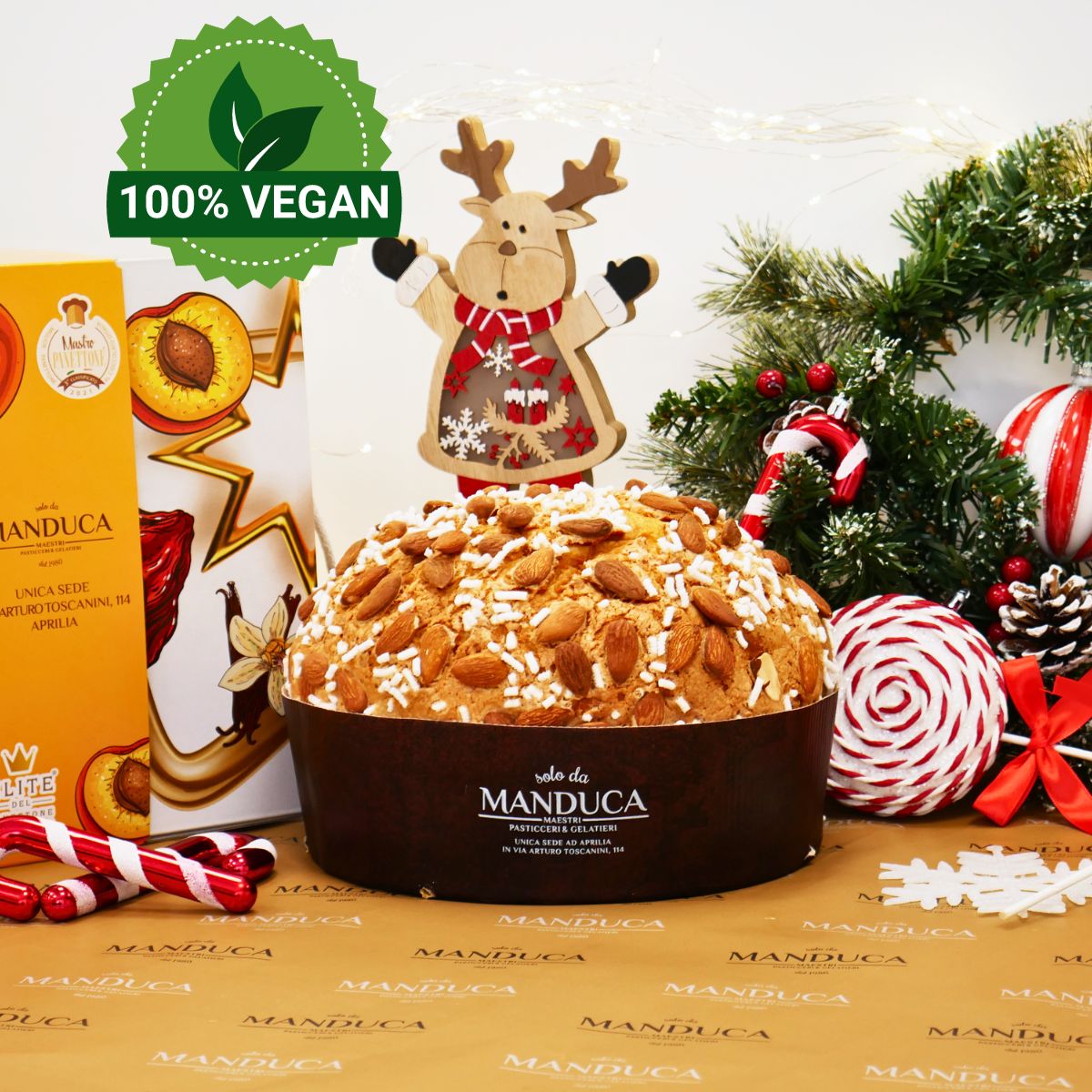PANETTONE VEGAN Albicocca Vesuviana