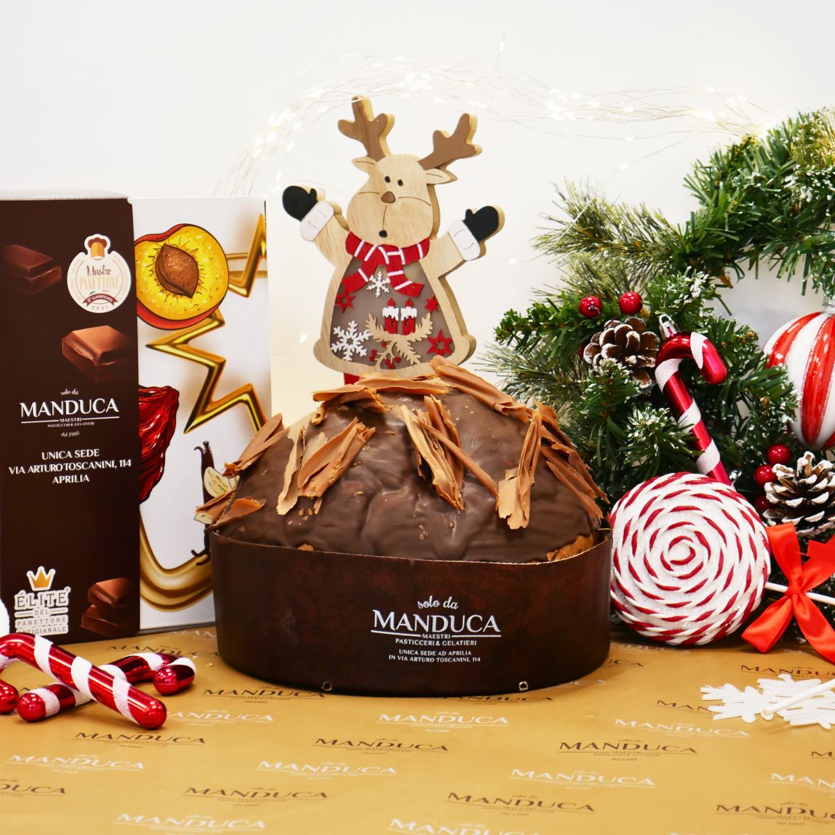 PANETTONE AL CIOCCOLATO Solo da Manduca