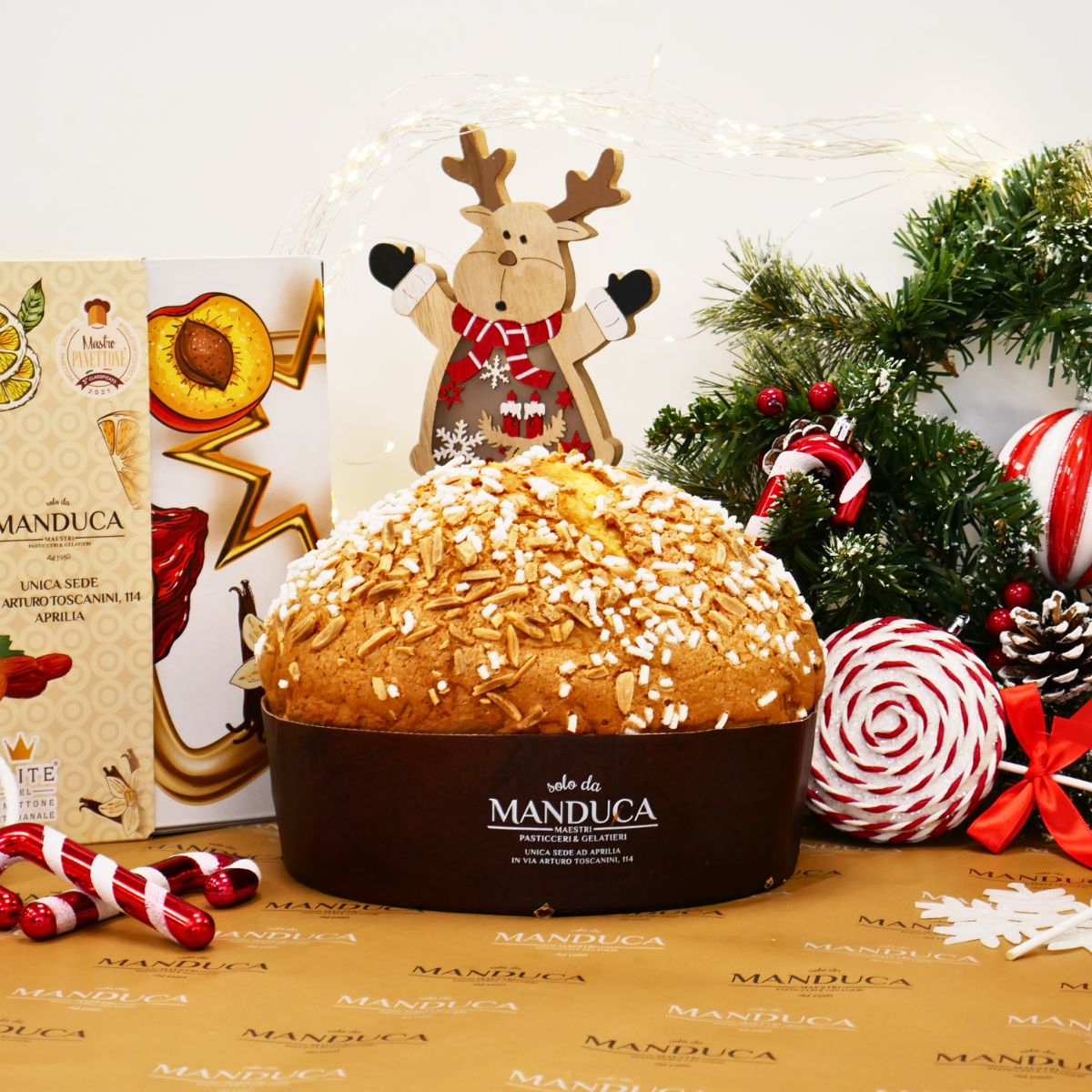PANETTONE TRADIZIONALE Solo da Manduca