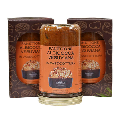 PANETTONE ALBICOCCA VESUVIANA IN VASOCOTTURA Novità 2024