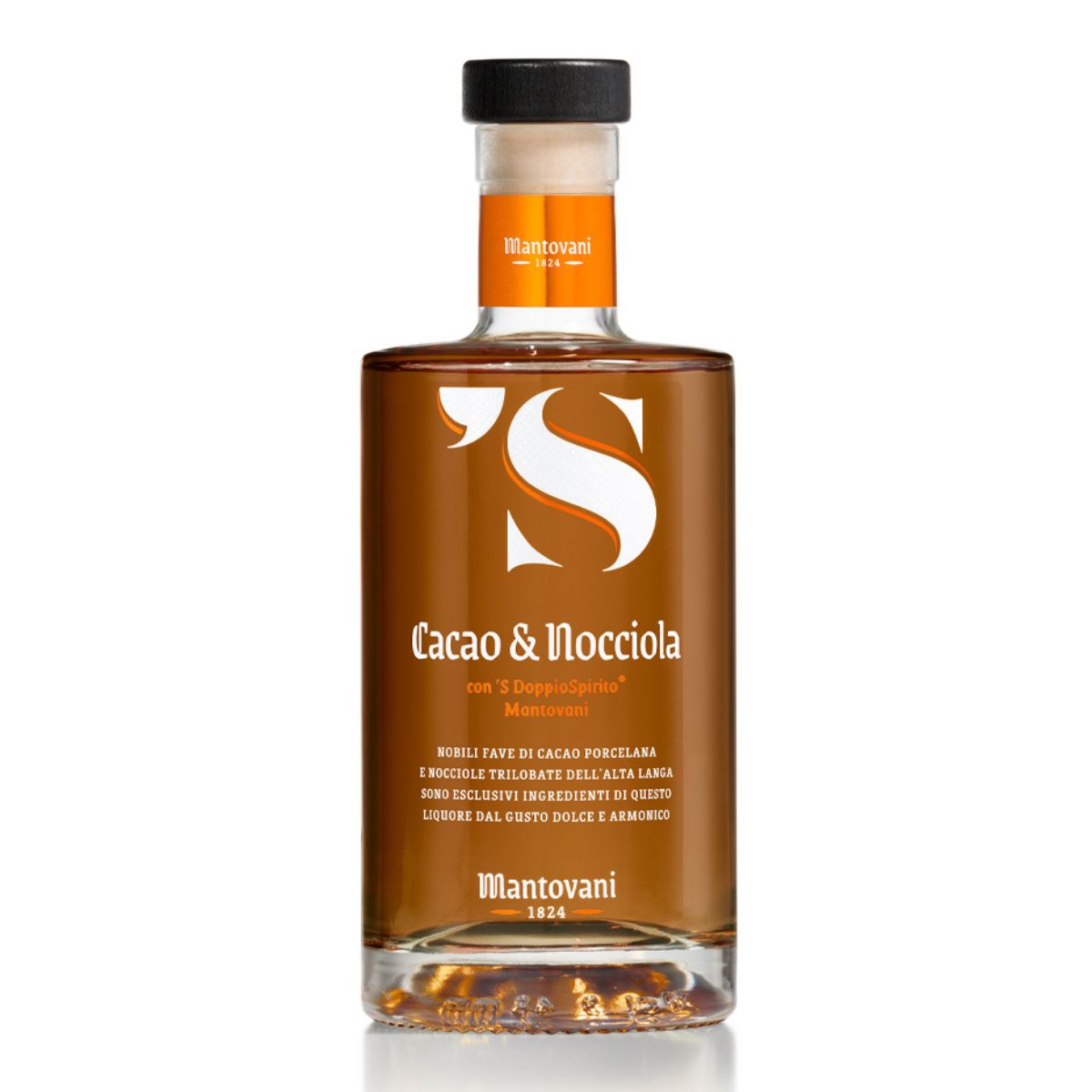 COCOA &amp; HAZELNUT Liqueur with 'S DoppioSpirito®